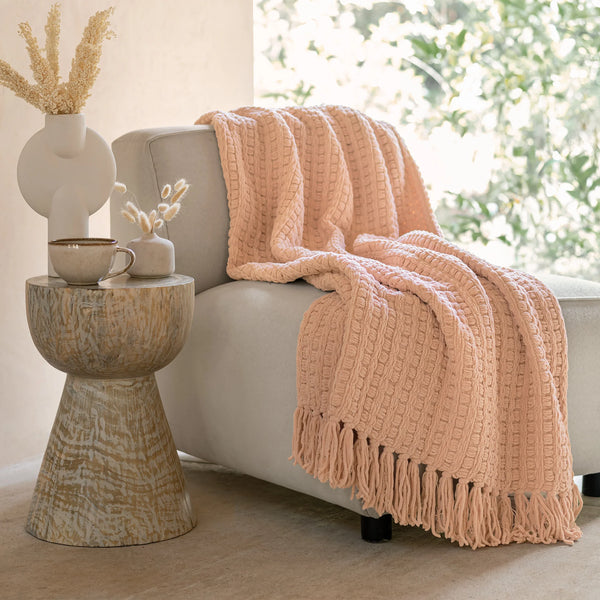 Throw / Pie de cama chenille