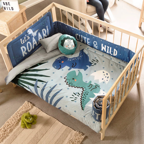 Set Edredon Cuna Baby Dinos