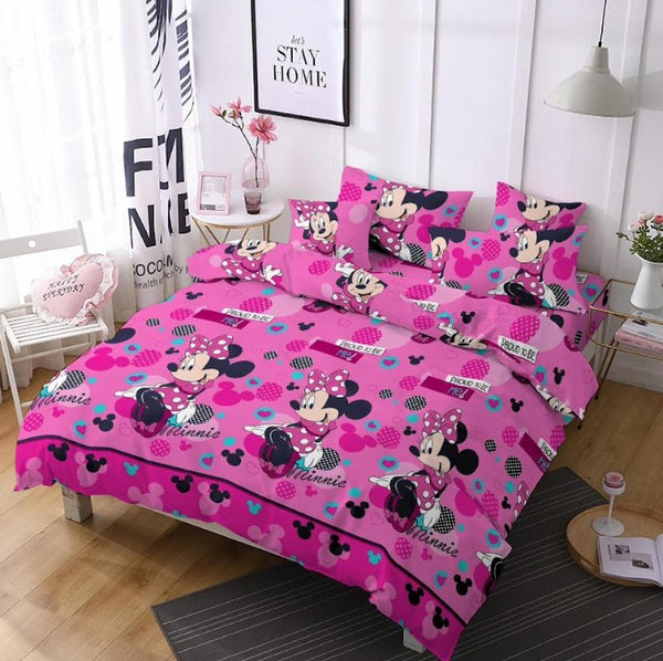 Edredón Print Minnie flowers