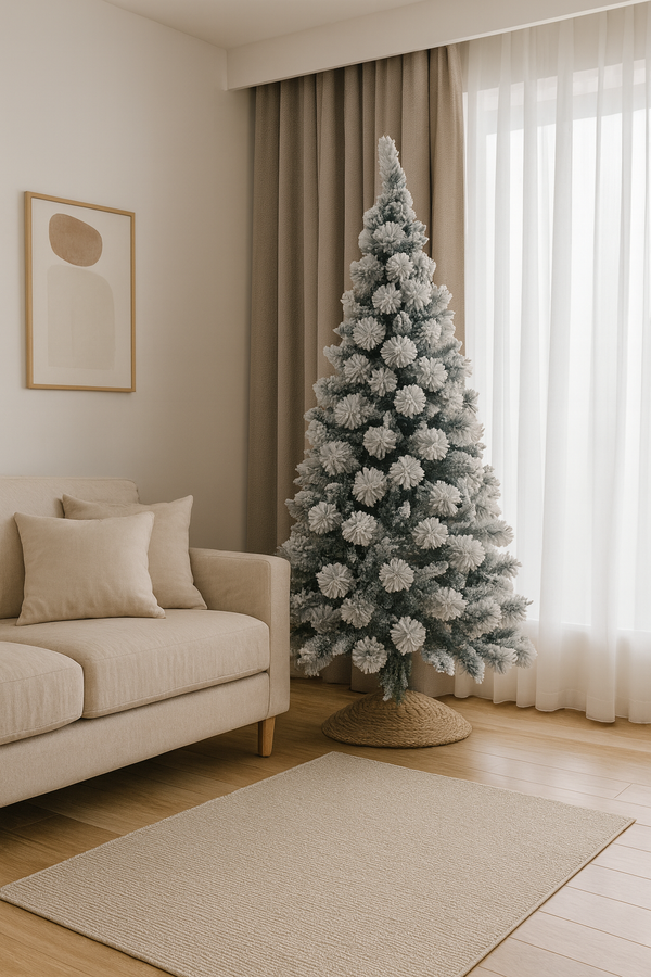 Árbol de Navidad con Nieve