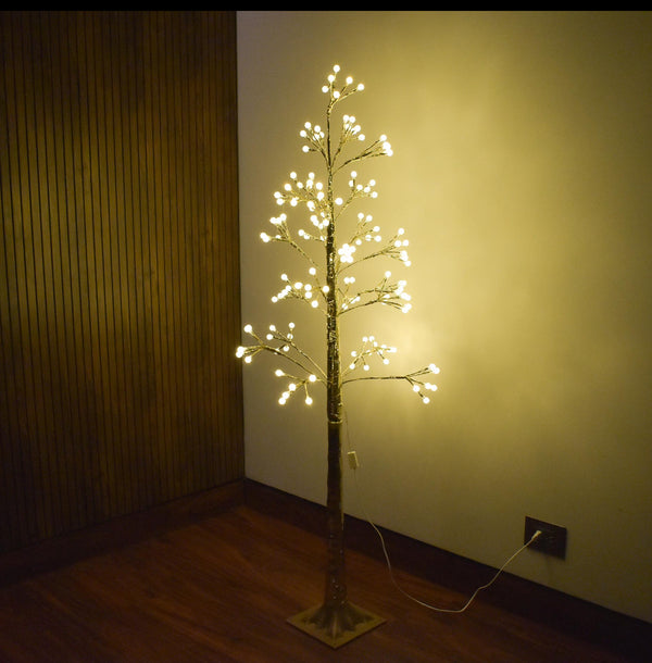 Árbol chamizo de Navidad puntas luminosas