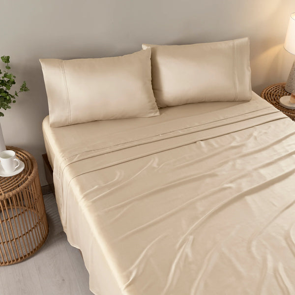 Juego de sabanas Premium Tencel (diferentes colores)