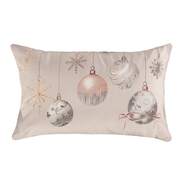 Cojin navideño doble faz bright