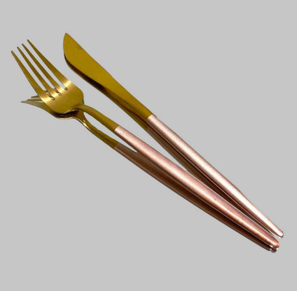 Set cuchillo y tenedor pink