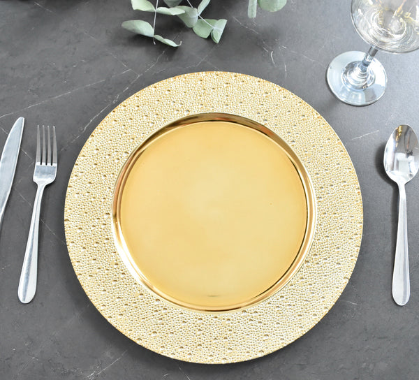 Plato base basic oro