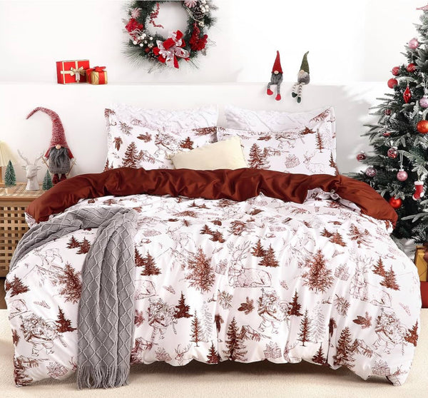 Duvet Cover Renos y Santas + fundas