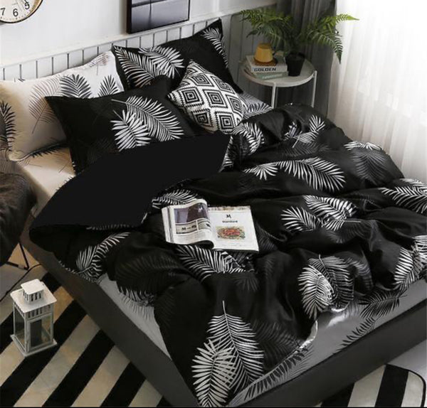 Duvet cover Print fondo negro