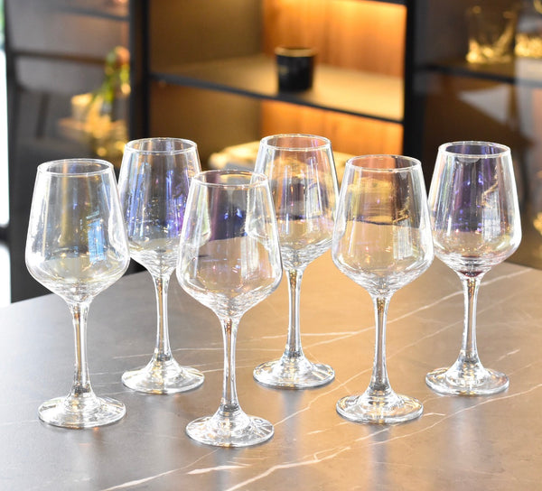 Set x6 copas tornasol