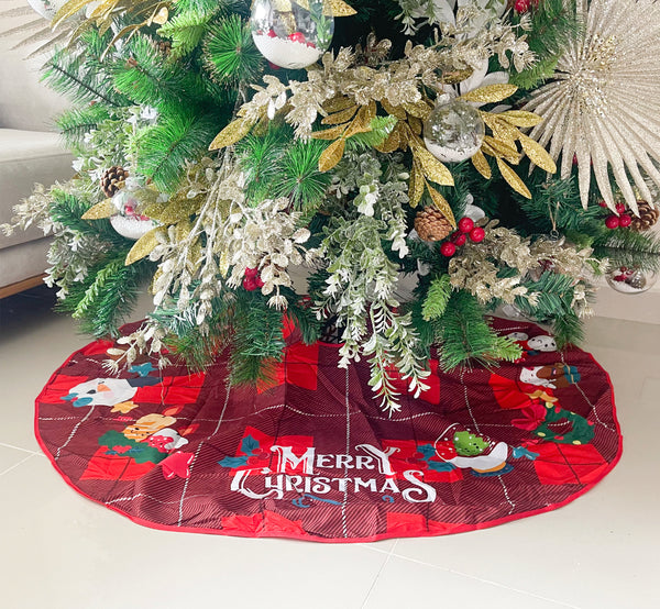 Pie de arbol navideño