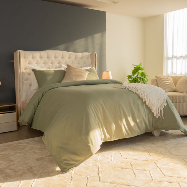 Duvet cover unicolor  + fundas (colores pasteles )