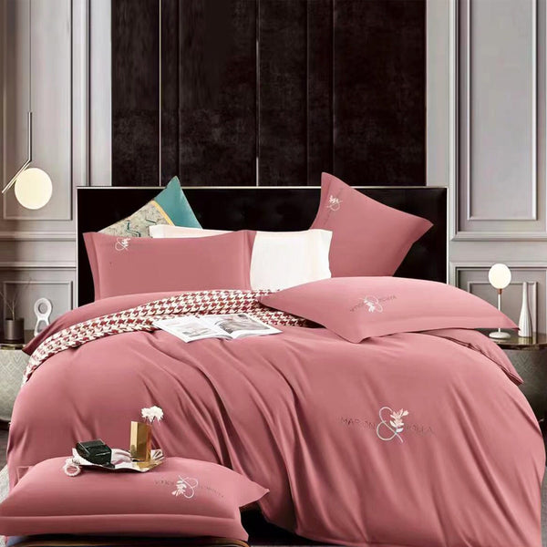 Duvet Cover + plumon + fundas + sabana plana Marion Jolla (diferentes colores)