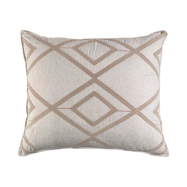 set x 2 almohada europea rellena perla