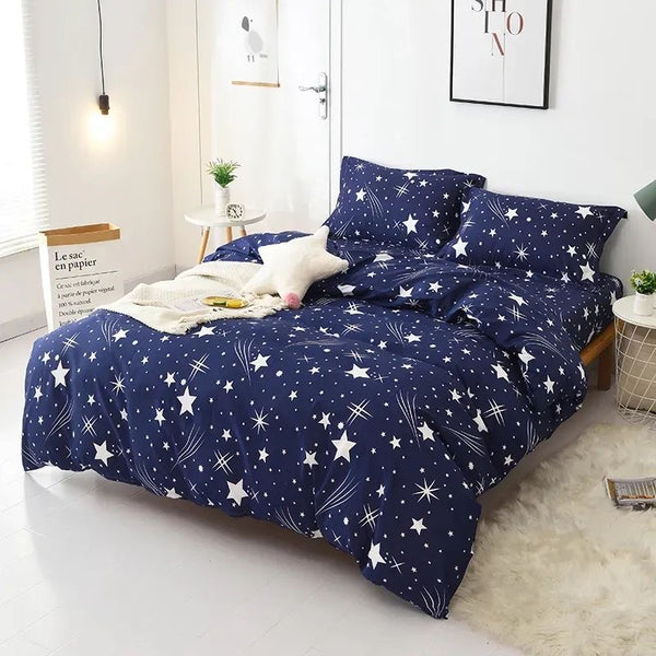 Juego de sabanas Estrellas fugaces oscuro