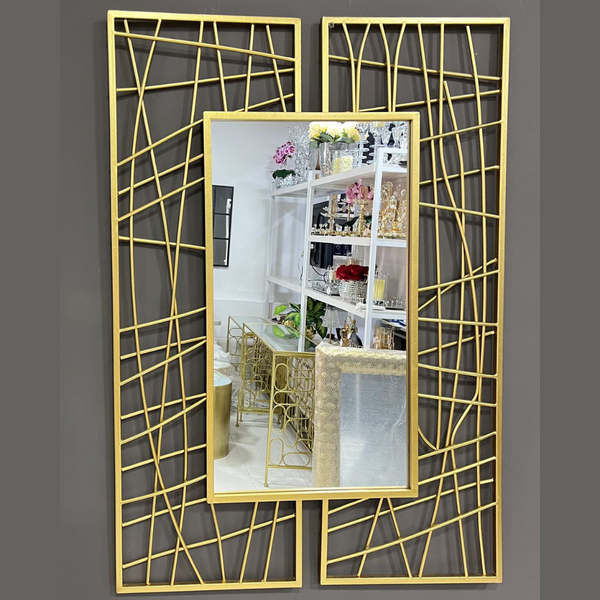 Espejo decorativo rectangular