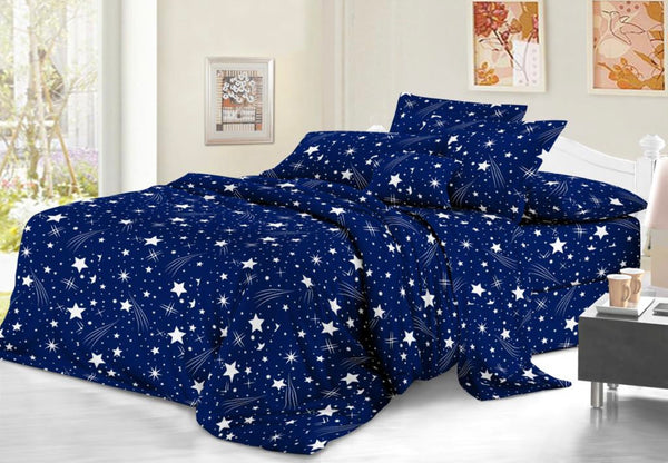 Edredón Print Estrellas fugaces azul