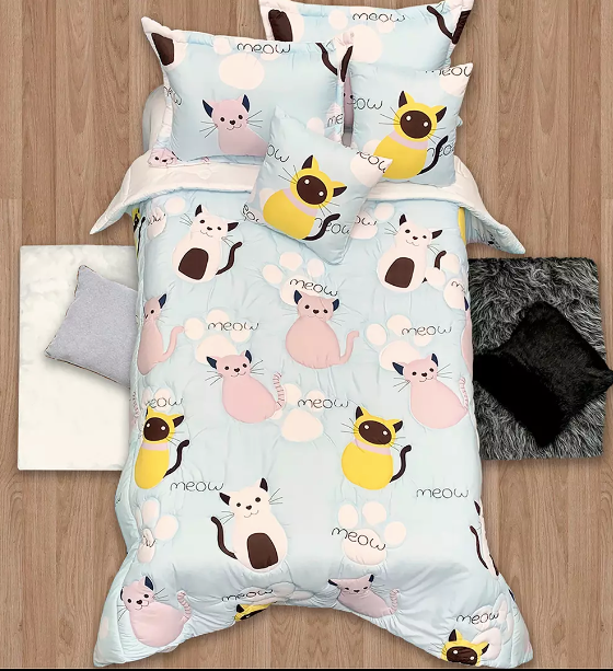 Edredon 3D infantil Gatos Meow