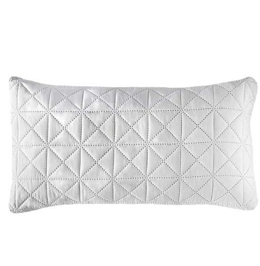 set x 2 Fundas de almohada negro  / blanco