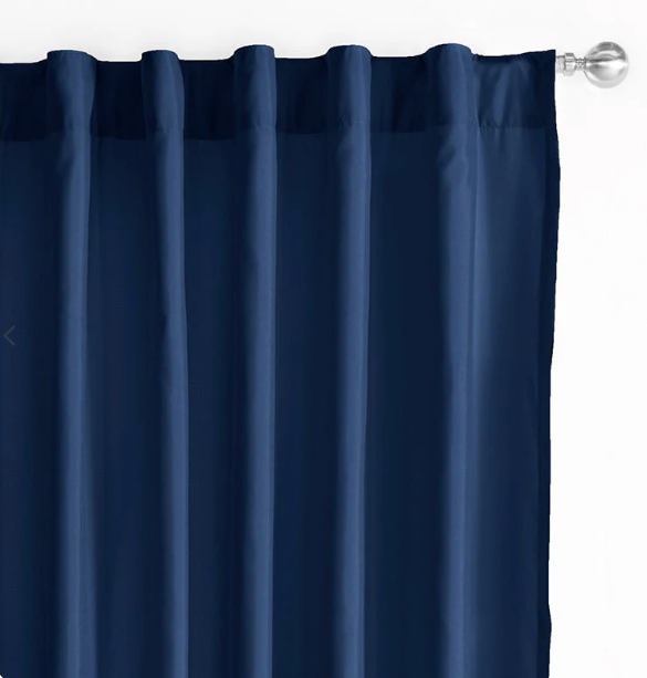 Cortinas Ligeras Azul Navy