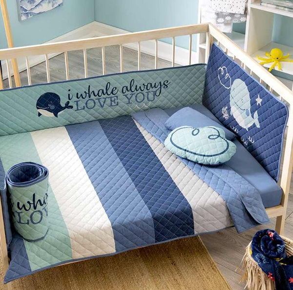 Set Edredón para Cuna Baby Océano