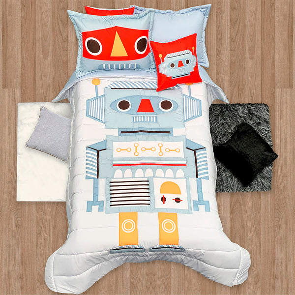 Edredon 3D infantil Robot