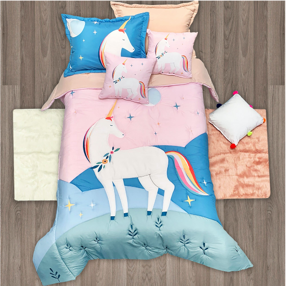 Edredon 3D infantil unicornio